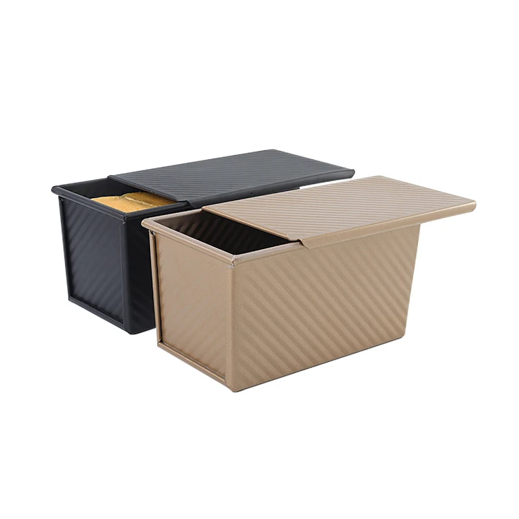 Teglia Per Pane Pullman - Stampo Quadrato Con Coperchio, Antiaderente, Per Toast E Pagnotte - Foto 4