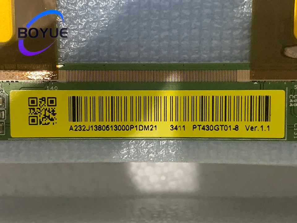 PT430GT01-8 Samsung 43 Inch LCD TV Panel Replacement Screen - UHD