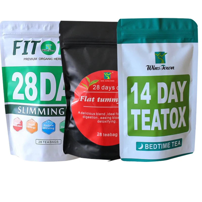 Detox Tea 28 Days Flat Tummy Tea Fit Slimming Green Teabag Private