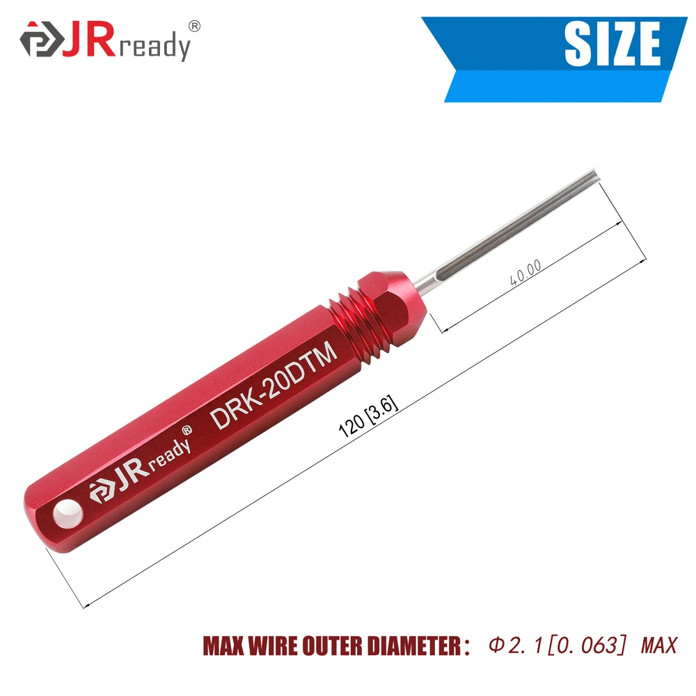 Jrready Drk-20dtm Insertion Tool For Deutsch 20# Solid Contact,Deutsch ...