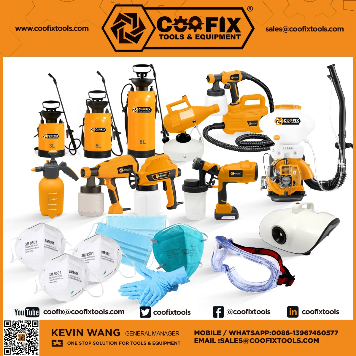 COOFIX Electrician Toolbox Auto Repair Tool Cordless Tool Kits Power Tool Combo Kits