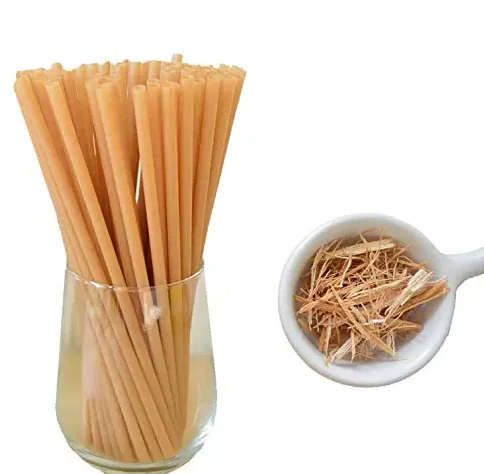 Eco Friendly Biodegradable Compostable Sugarcane Bagasse Disposable Drinking Straw