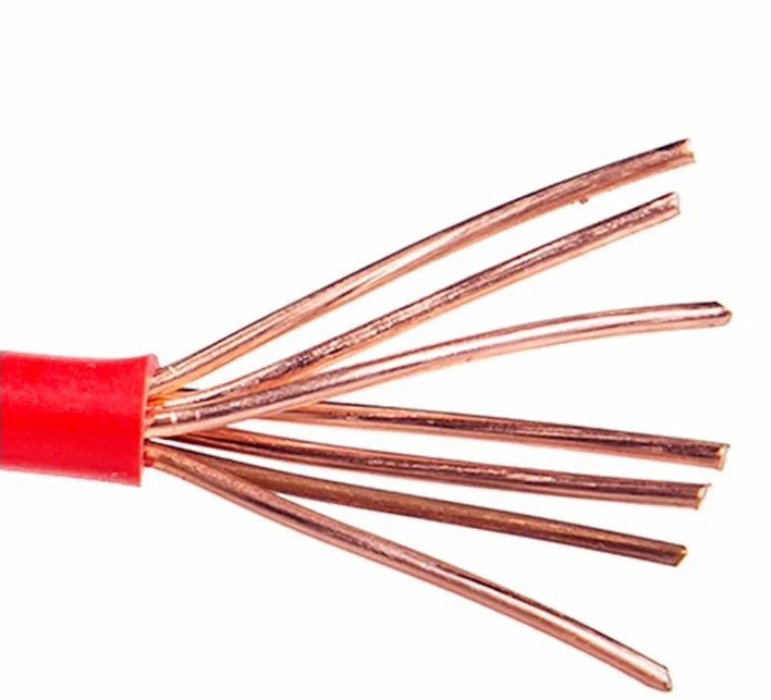 new cheap 2.5mm Flame resistance Copper hard core Conductor Flexible PVC Electrical fast Building Wire Cable for House Wiring
