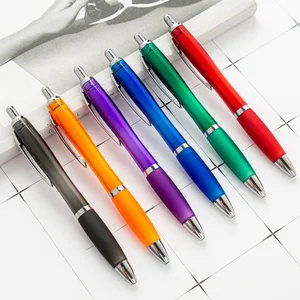 School Stationery  Hot Sale Ballpen Cheap Simple Pen Promotion Gift Ballpoint Pen Custom Logo Printed Hotel Plastic Ball Pen
