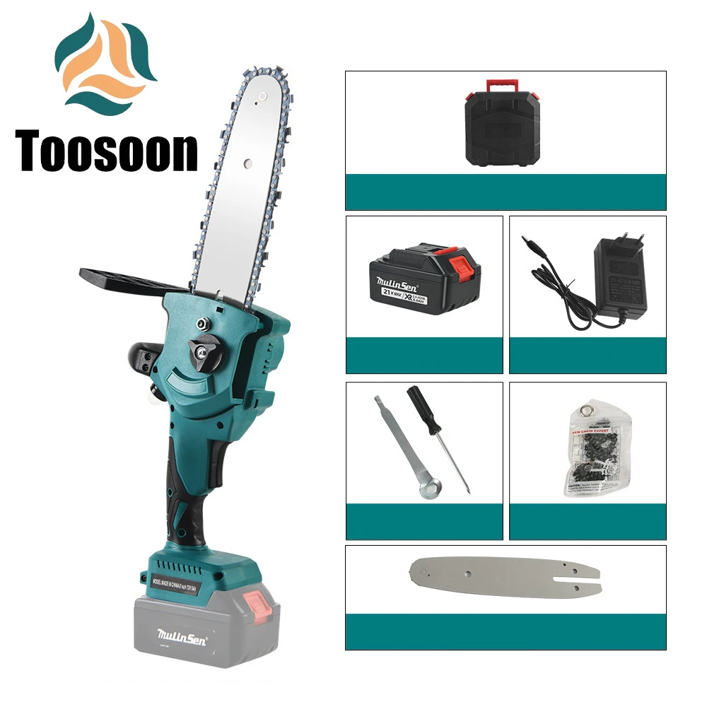 Lithium Battery Mini Electric Chain Saw Cordless Pruner Mini Chain Saws