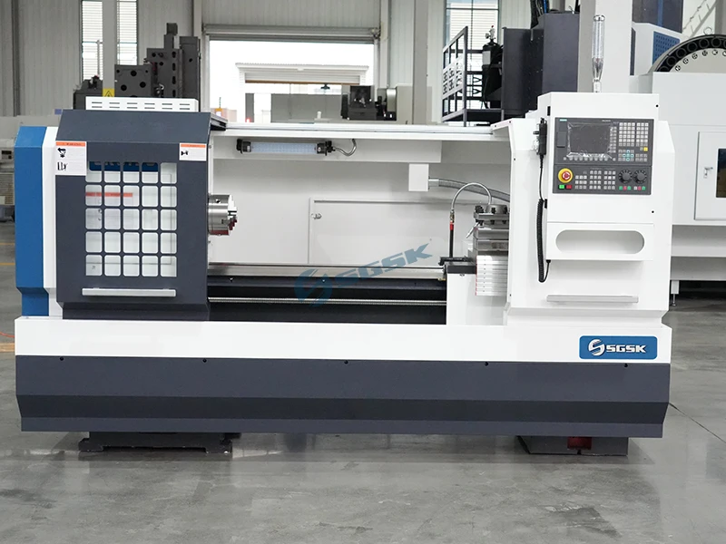 Fanuc Control System Cnc Lathe 360mm Bed Cheap Cnc Flat Bed Lathe CK6160 Cheap Cnc Lathe for Metal Machining