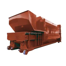 Top quality steel heavy duty outdoor waste recycling garbage compactor waste disposal machinery