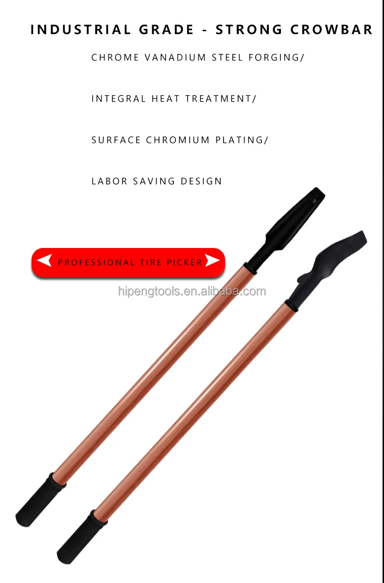 Steel Tire Picking Tool Pry Bar for Automobile & Motorcycle Tires-2000-2006 Model
