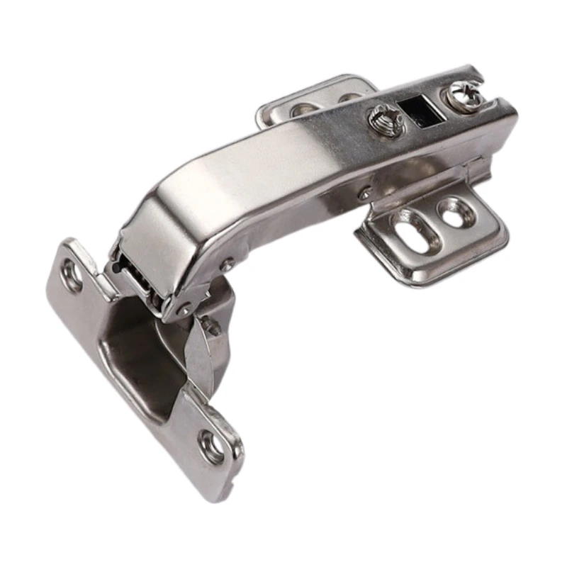 Iron Nickel Furniture Hydraulic Hinge Kitchen Cabinet Concealed Soft Close Hinge 90 Degree Special Angle Hinge