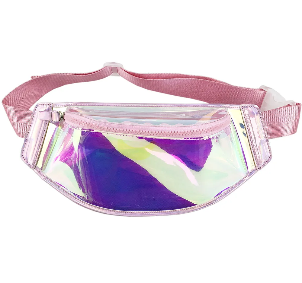 Translucent iridescent hot sale barrel bag