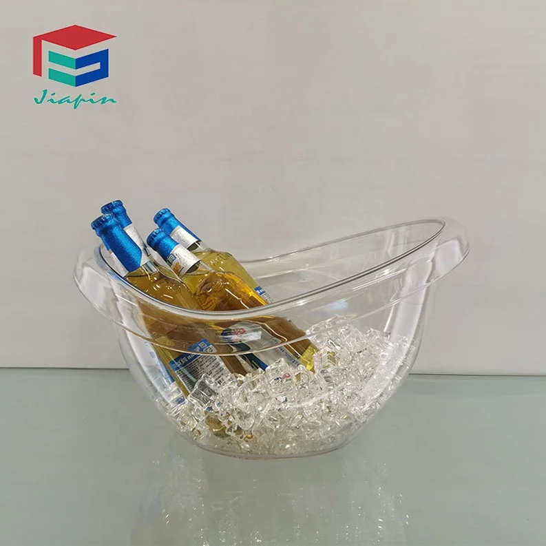 Multifunctional Huge 12L Polycarbonate Beer Buckets  Ice Bucket Custom logo with High Quality