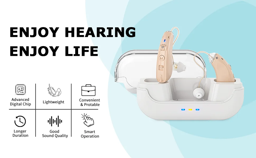 New Design Dsp Digital Bte Custom Hearing Aids Rechargeable Hearing Aid