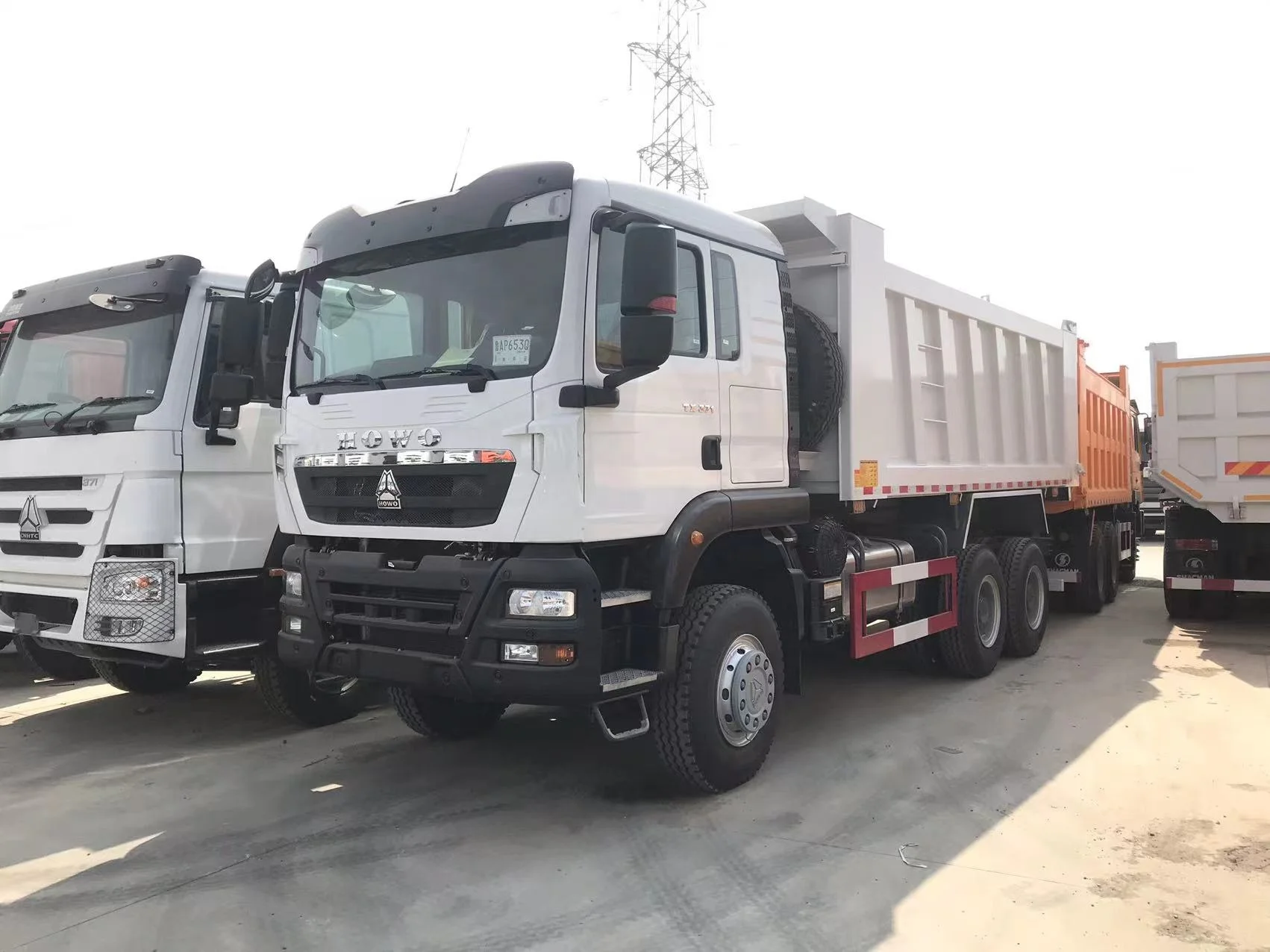 sinotruk howo TX 6x4 new dump truck price