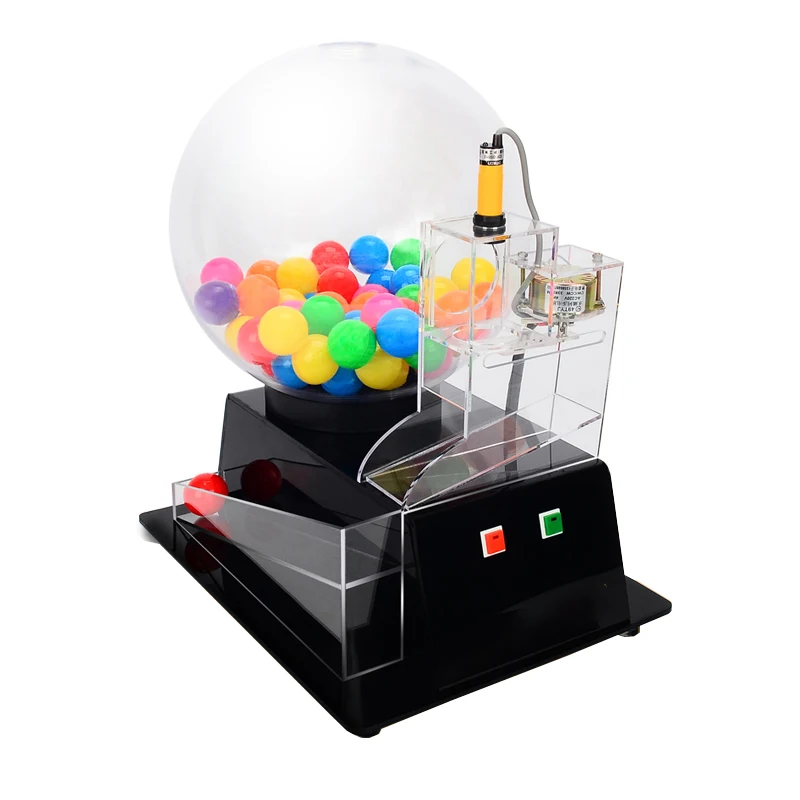 Lucky Dip-Machine de loterie acrylique électrique, automatique
