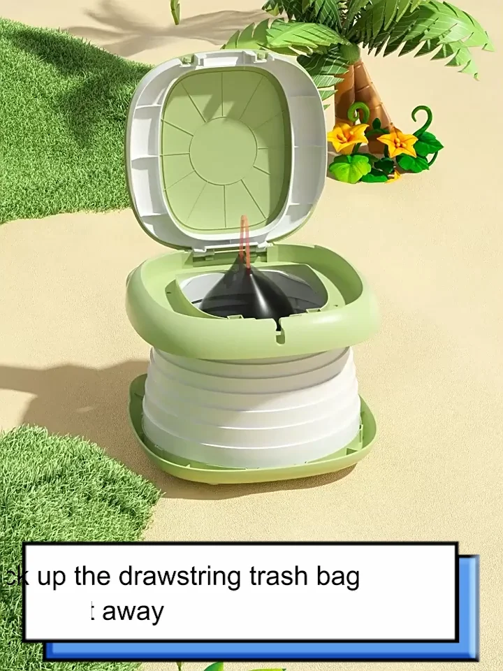 New Design Travel Baby Potty Portable Foldable Kids Potty Chair Easy Cleaning Toddler Toilet