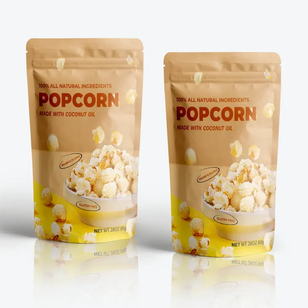 Colorful Custom logo Digital Design Printing Mylar Plastic Aluminum PVC PE Bottom Frosted Stand up Pouch with Zipper