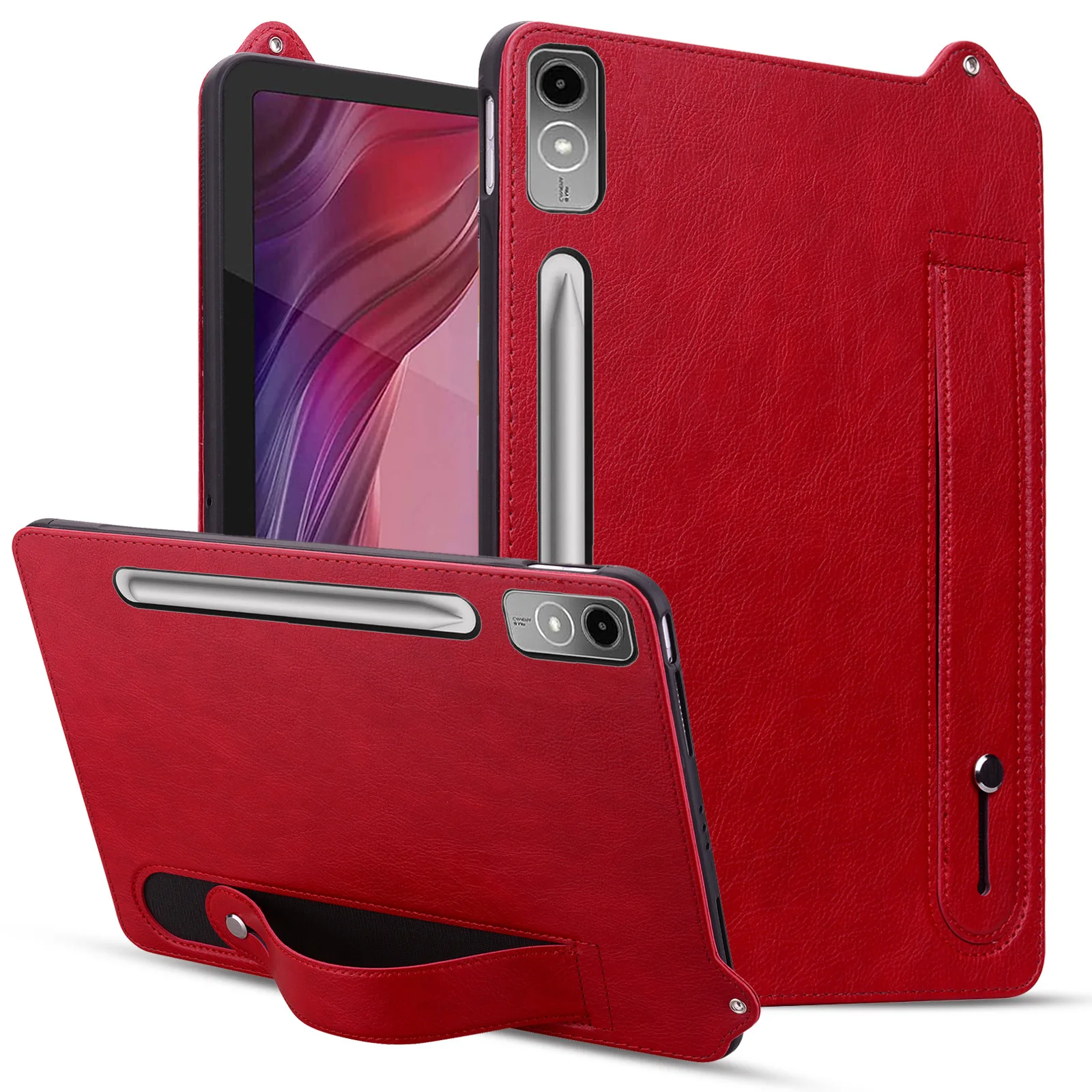 Back Shell for Lenovo Tab P12 Custom Tab Cover and Case Soft TPU Leather Tablet Back Protective Case Anti-shock Tablet Cover