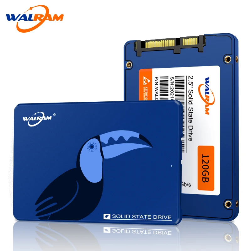 Walram 2.5-inch SATA3 Built-in SSD 128GB/240GB/512GB/1TB for Laptops/Desktops: High Speed, Large Capacity