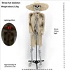 The straw hat skeleton man