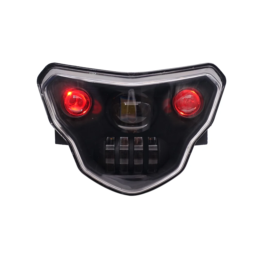 Three-color modified Angle Eyes LED Motorcycle headlight assembly for BMW G310 manufacture