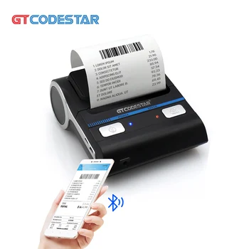 Office wireless printers 4x6 zebra barcode rollo label thermal receipt pocket printer for sales