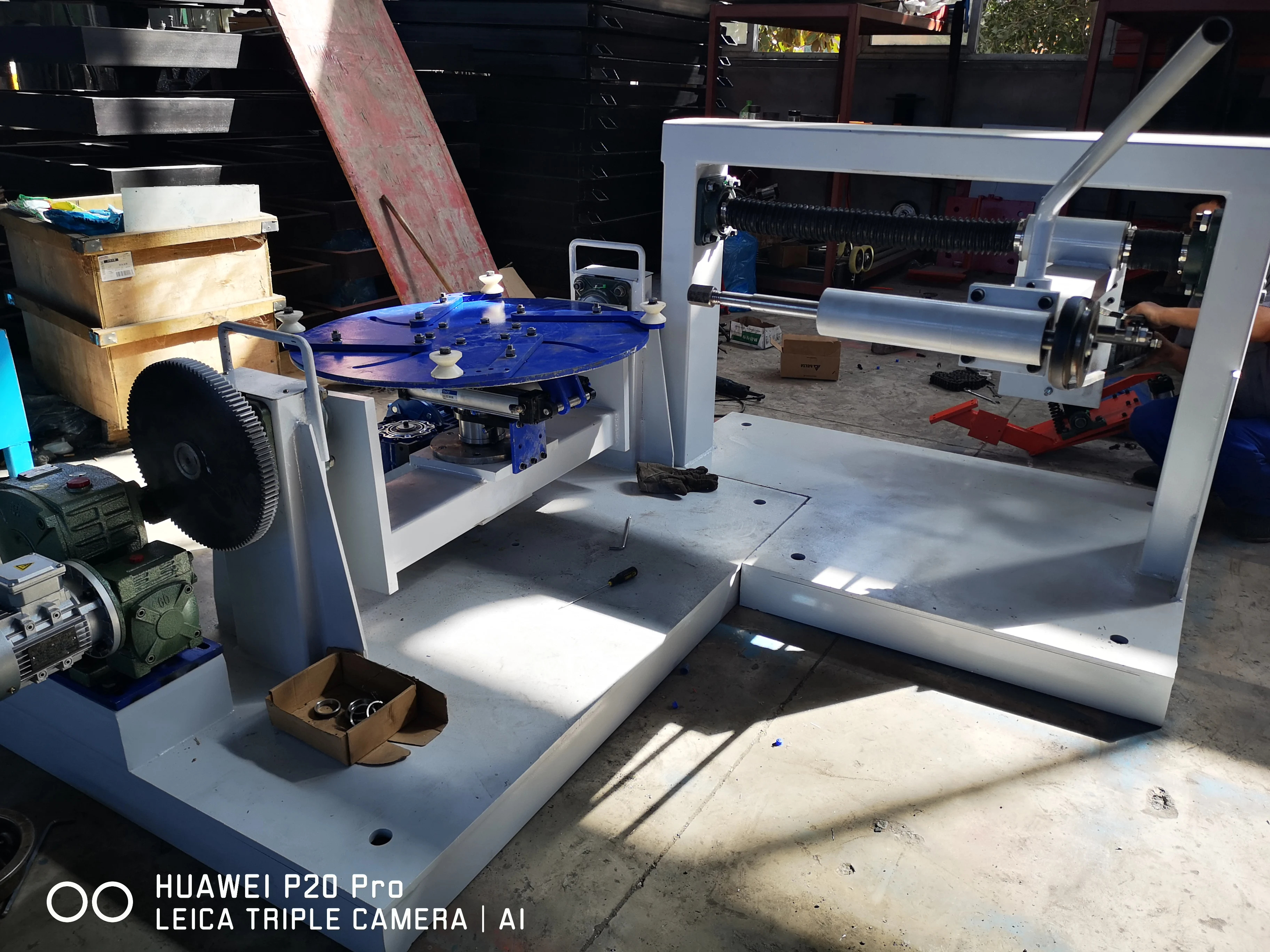 ADV One Person Operate Car and Truck Aluminum Wheel Rim Polish Machine