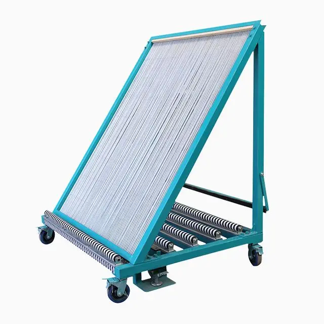 Glass Harp Rack Transportation Insulating Glass Sheet Vertical Sorting Cart Glass Transport Rack