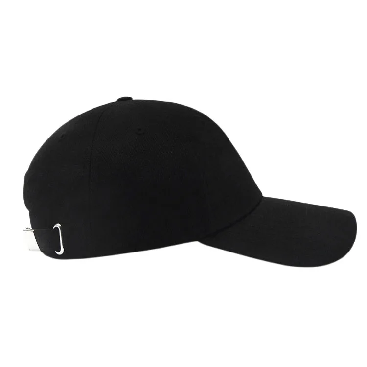 High Quality Custom Cotton Print Logo Baseball Cap Embroidery 6 Panel