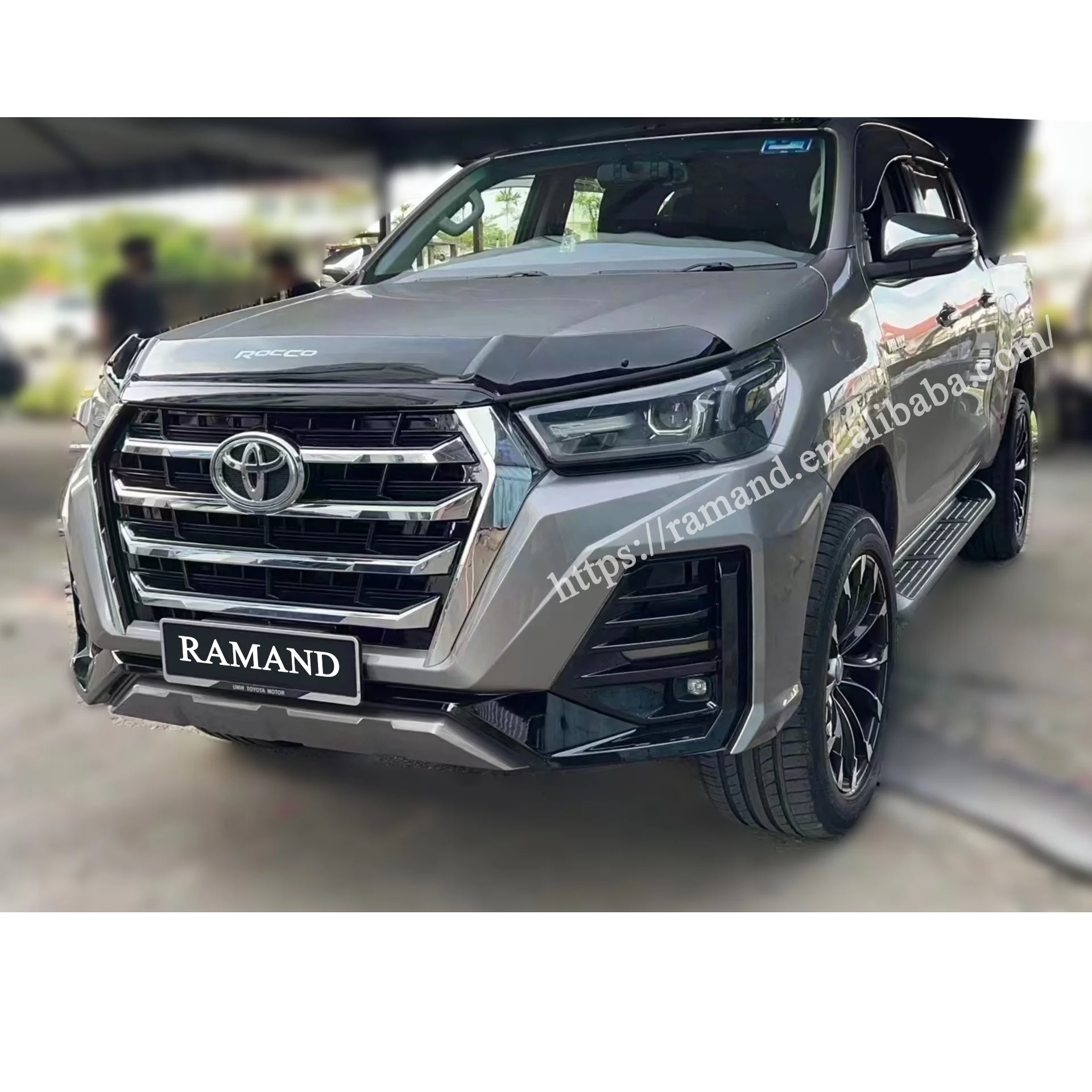Ramand Revo翻新车身套件，适用于hilux Revo 2016-2021前保险杠，适用于revo 2021 - Buy Hilux