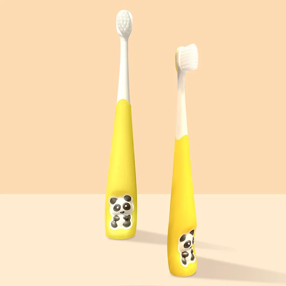 Хороший заказной Логотип Супер мягкая щетина Детская Мягкая зубная щетка от производителя