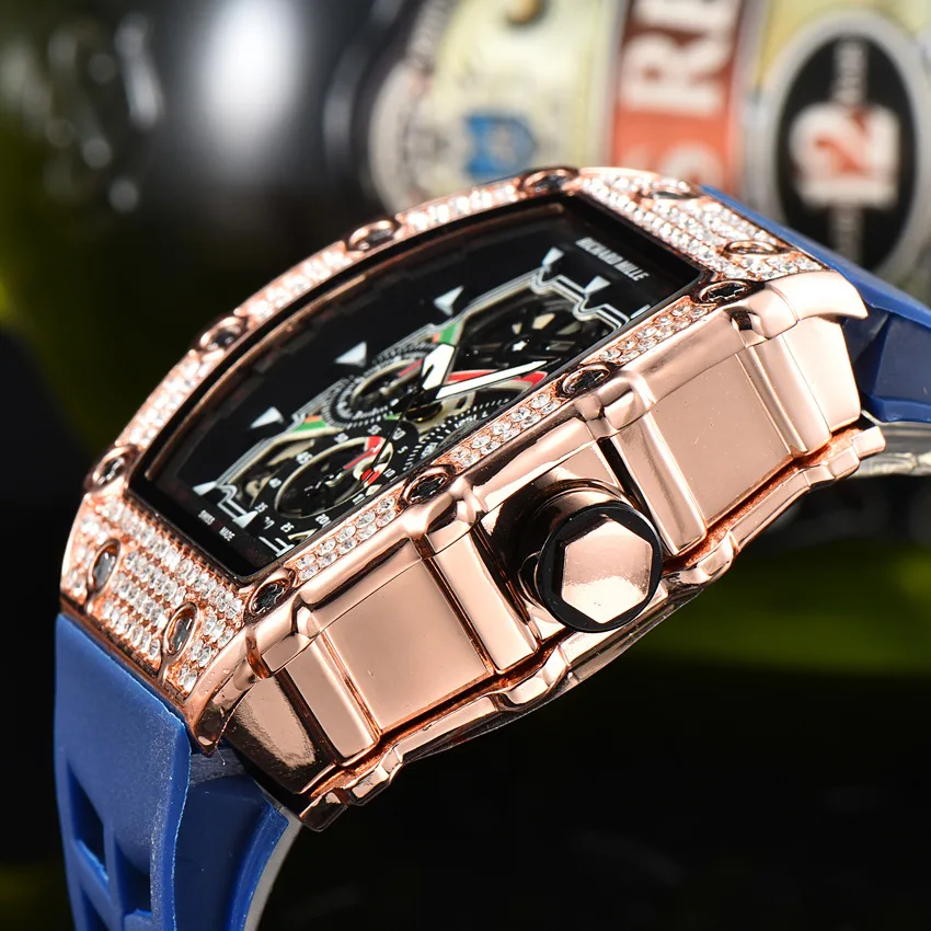 Luxury Diamond Quartz Waterproof Watch