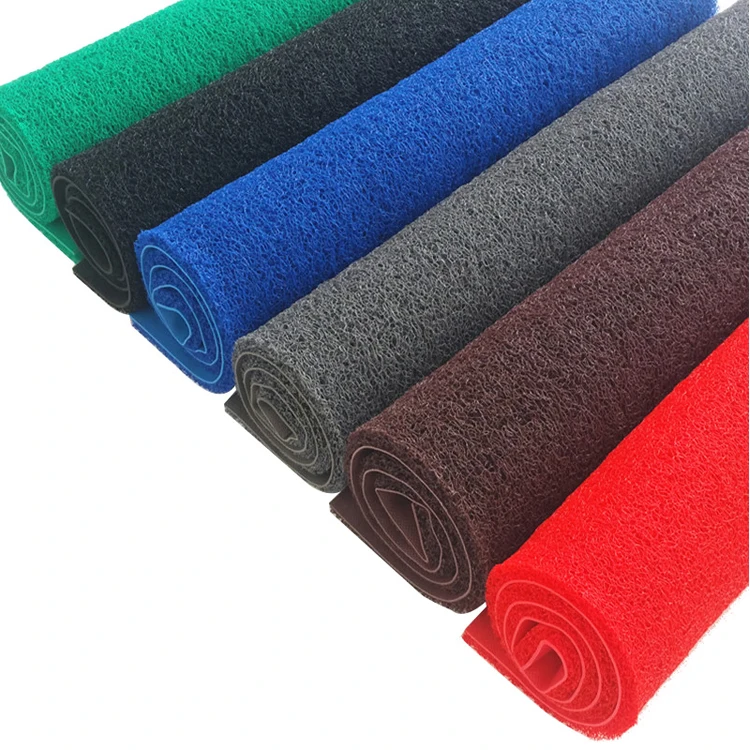 Custom Pvc Coil Mat Roll Spaghetti Mat Door Mat Waterproof Outdoor