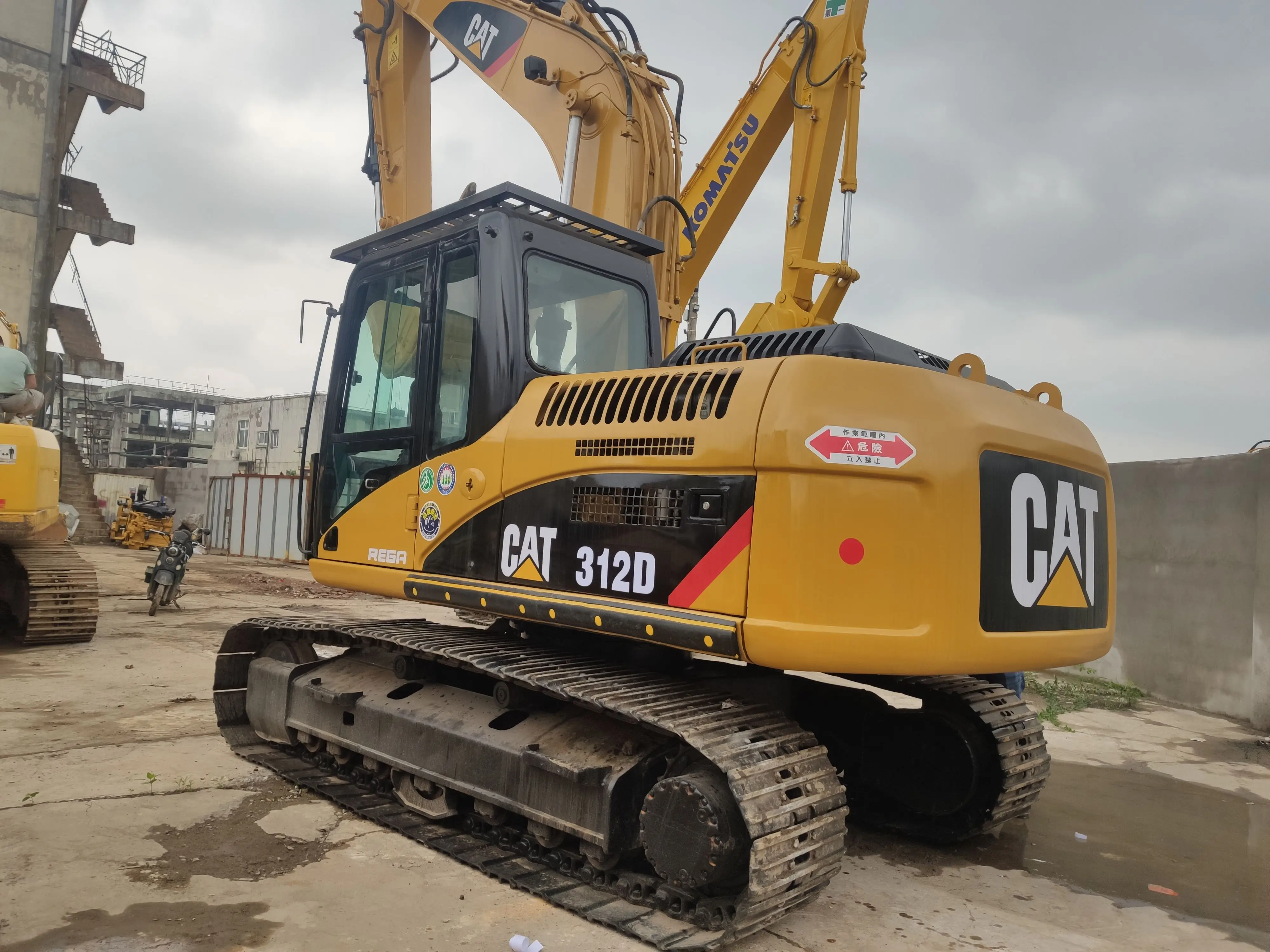 キャタピラーCAT312Dクローラーショベル12トン中古建設機械| Alibaba.com