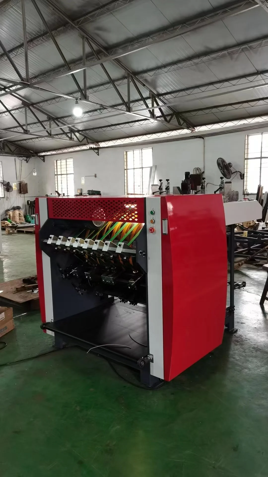 Automatic Concrete Wood Paper Cardboard Mdf V Grooving Slotting Machine