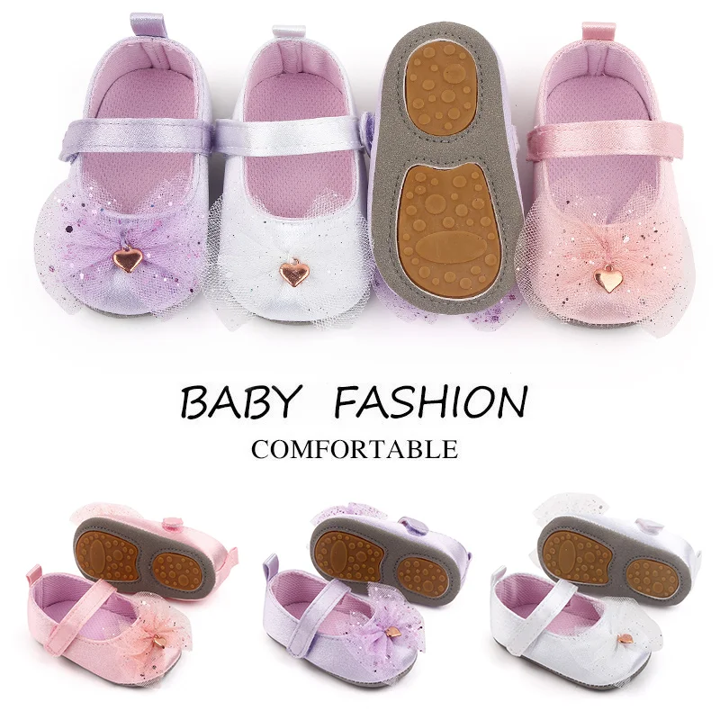 Directly Factory Beautiful High Quality Baby Toddler Girl Shoes Prewalker Shoes supplier