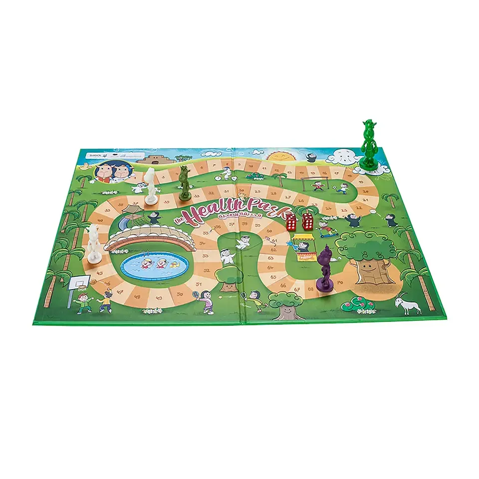 Thick Quafold Cardboard Game Board With Game Pieces,Professional Board