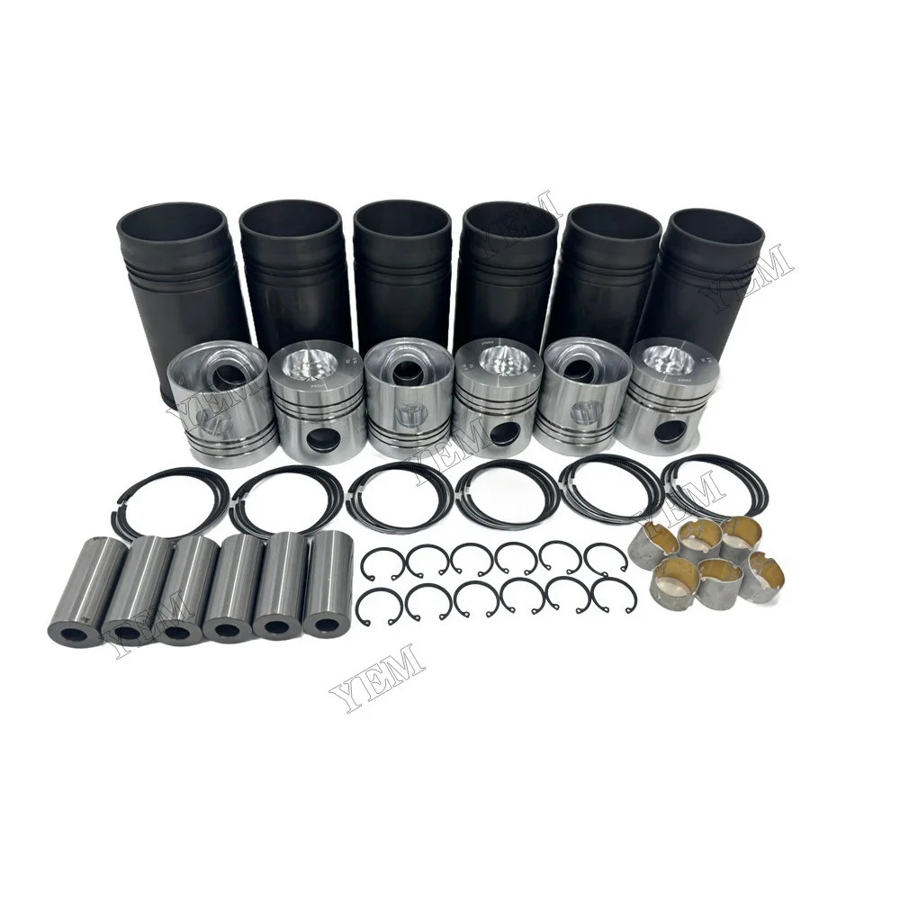 Manufacturer Direct Sales Cylinder Liner Kit Suitable for Komatsu 6D105 Engine Parts