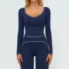 Long Sleeve - Navy Blue
