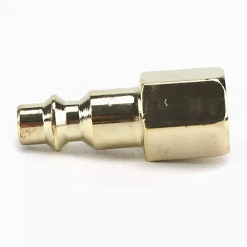 Solid Brass Quick Coupler PF 1/4" NPT Air Hose Connector Female Thread Fittings