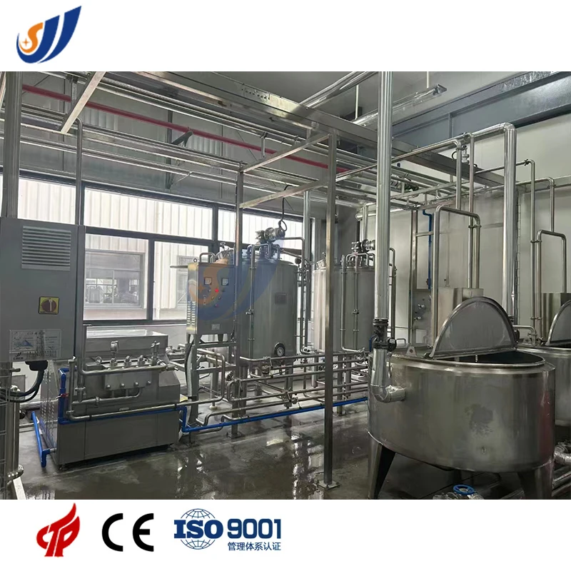 Full Automatic Egg Liquid Production Line with Pasteurizer for Industrial Plant