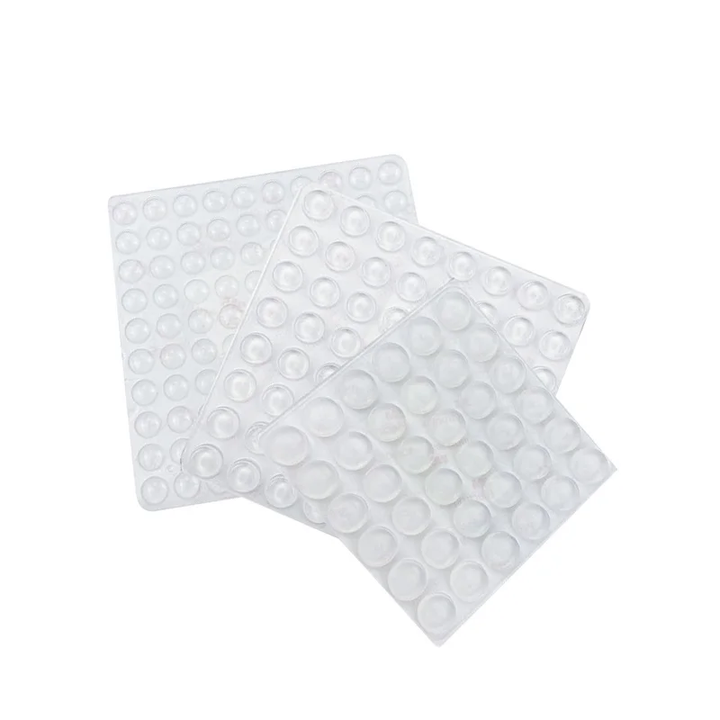 Furniture and Chair Glass Table Notebook Non Slip Mat Sticky Black Silicone Rubber Bumper Foot Feet Pads Self Adhesive Protects
