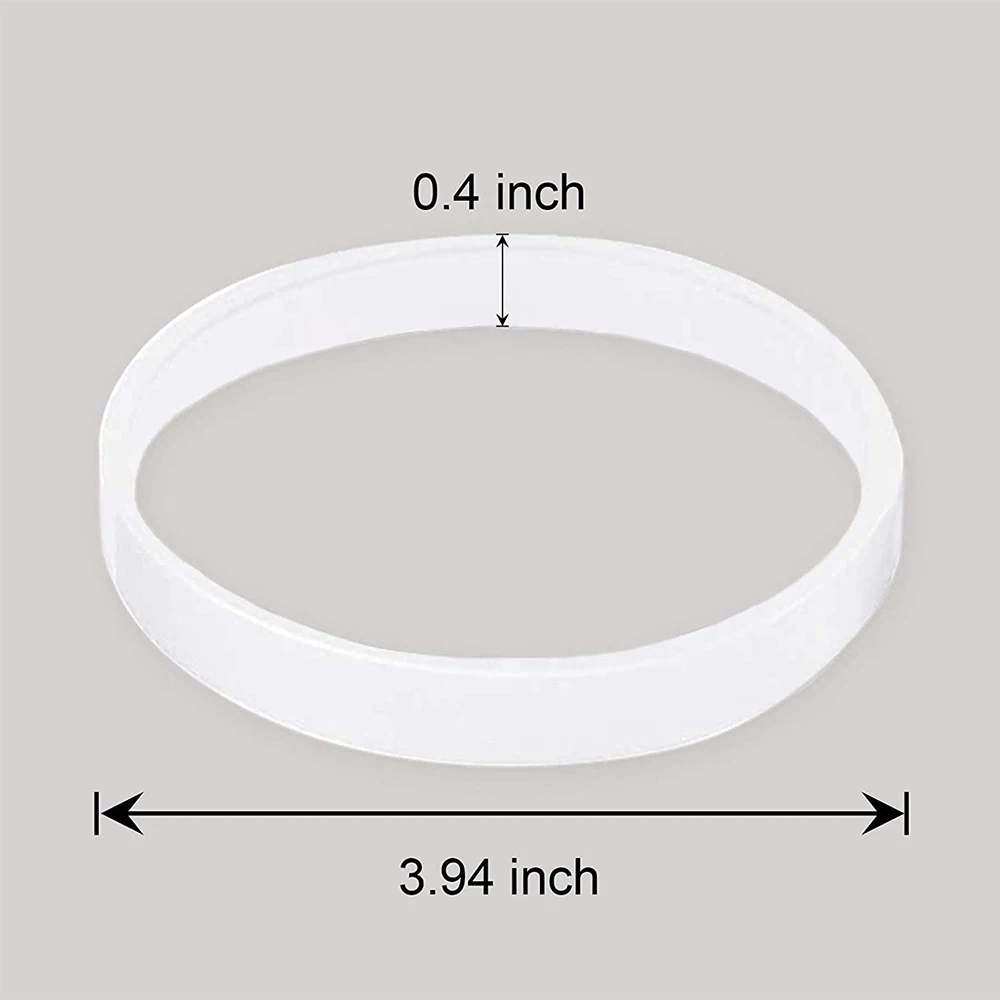 Gaskets White Rubber Sealing O-Ring Replacement Part for Nutri Ninja Blender Model BL455, BL455-30, BL 580