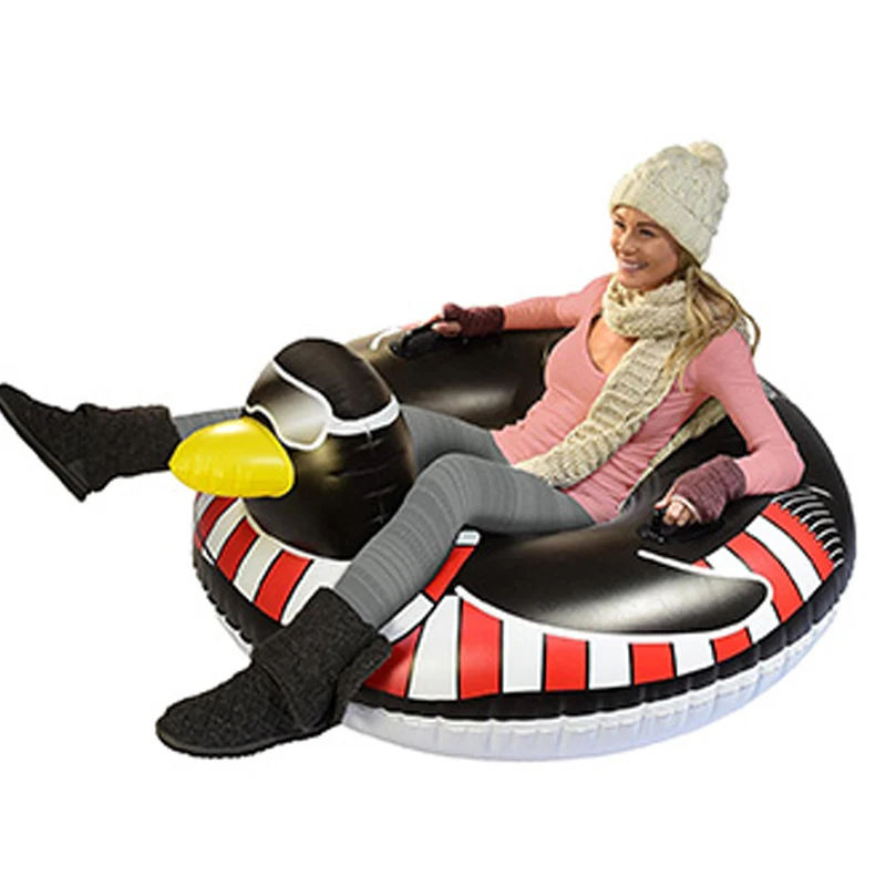 Заводская Подгоняемая Толстая ПВХ надувная зимняя трубка для пингвина прочная пластиковая безопасная санная санка