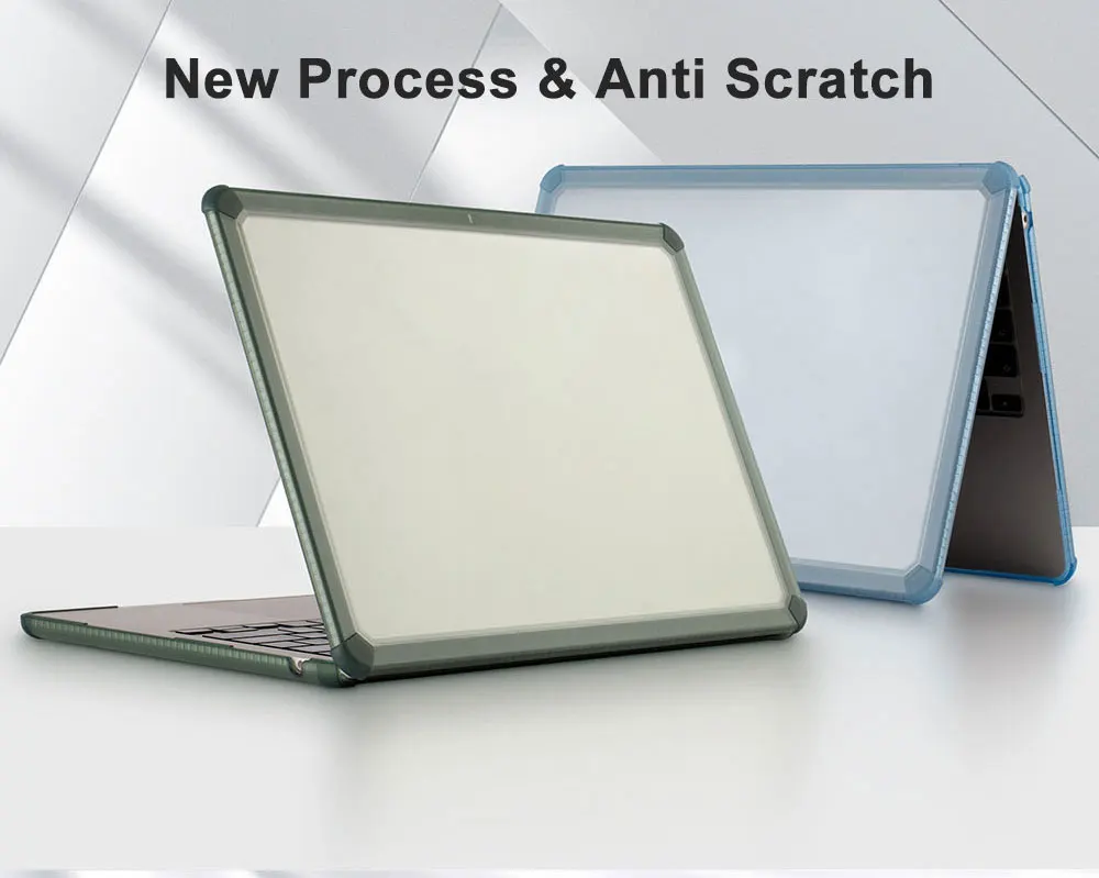 product laptop cover for macbook air 13 15 inch clear shockproof hard pc rugged white protective bjk01 for ce certified rohs-2