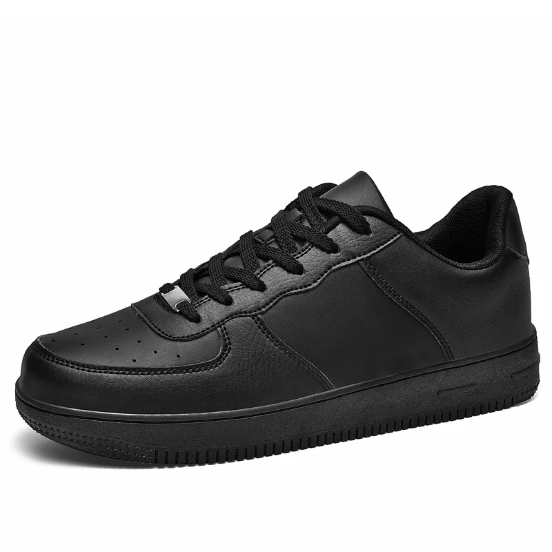 Designer Brand White Sneakers Air Shoes F1 Low '07 Black Custom Logo ...