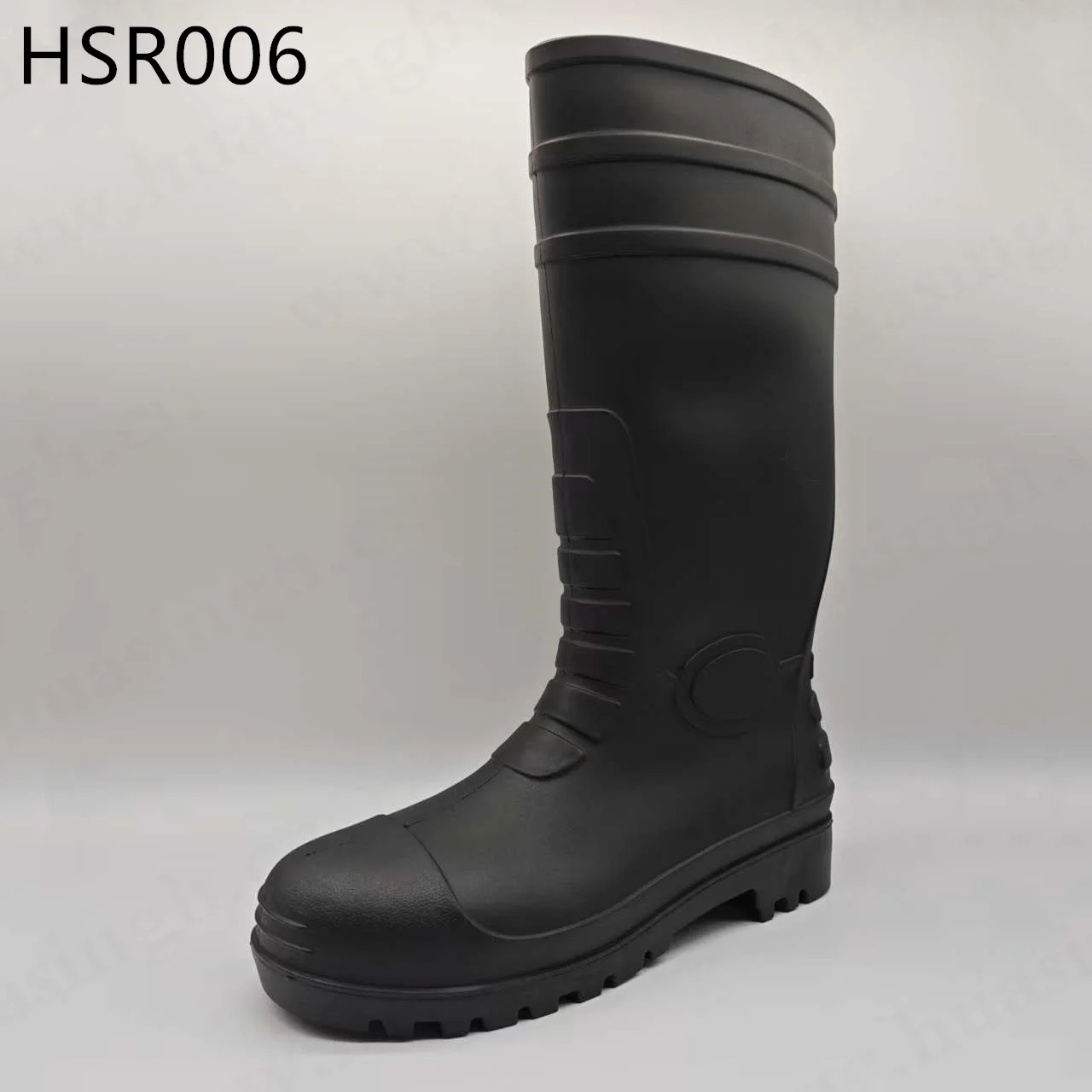 LXG, stivali da guado economici con tubo lungo per l'industria della pulizia, con punta in acciaio, antiperforazione, resistenti ad acidi e alcali, stivali da pioggia certificati SRC, modello HSR006