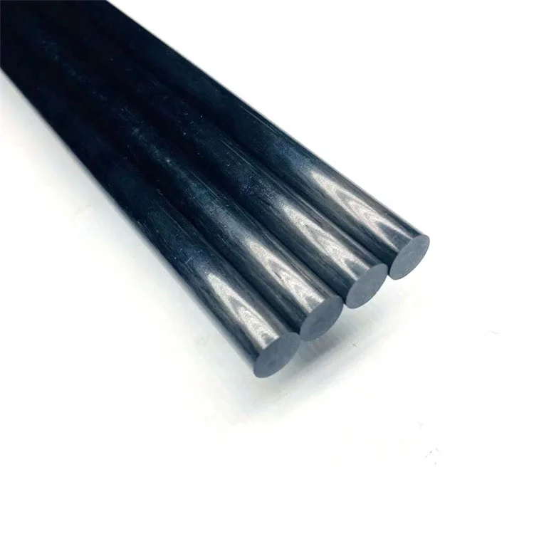 1mm 3mm 4.5mm 5mm 8mm 10mm 11mm 16mm Flexible Solid CFRP Rod Carbon Fiber Round Rod