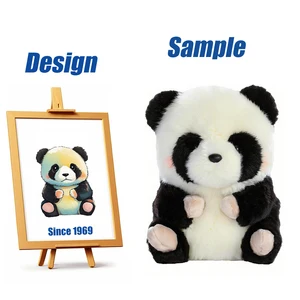 Shengye Manufacturer Cartoon Anime Plushy Doll Panda Plushie Soft Stuffed Animals Plush Toys Figure Toys Custom Made Plush Toy