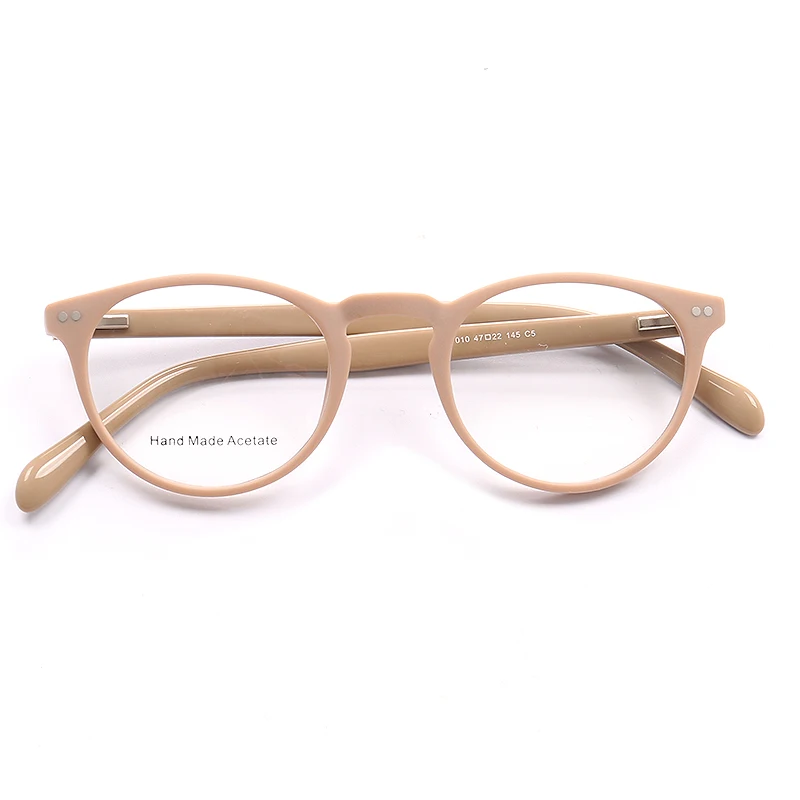 flesh colored eyeglass frames