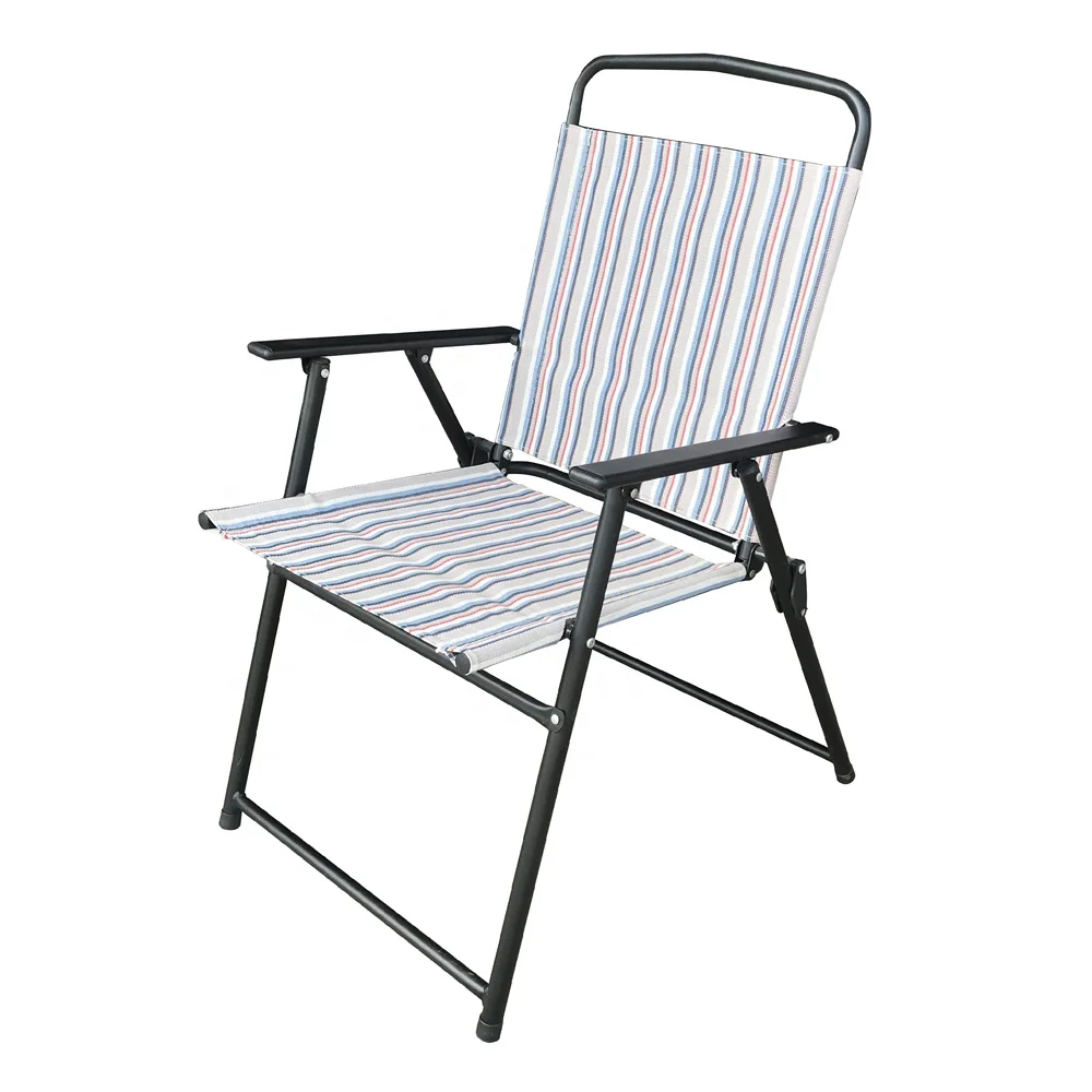 High Quality Outdoor Picnic Camping Customized Portable Steel Folding Chairs